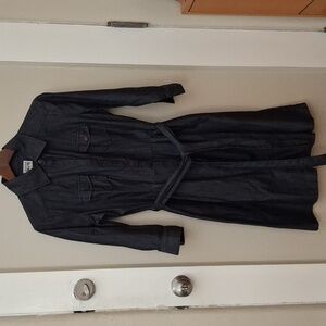 Converse Dark Denim Shirt Dress with Belt